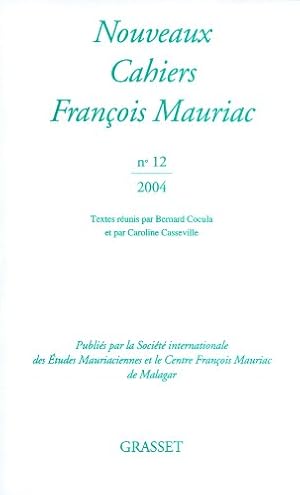 Nouveaux Cahiers François Mauriac N 12