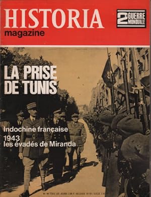 2° guerre mondiale / historia magazine n° 49 / la prise de tunis