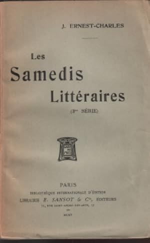 Les samedis litteraires 3° serie