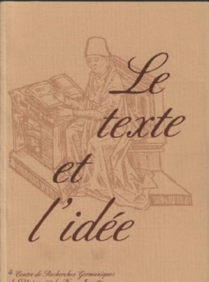 Le texte et l'idée n° 2