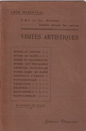 L'art et les artistes étudiés devant les oeuvres/ visites artistiques