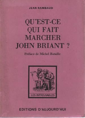 Qu'est-ce qui fait marcher John