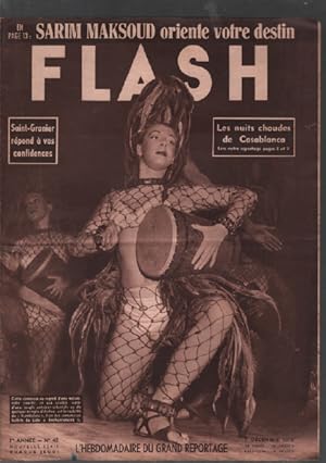 Flash , l'hebdomadaire du grand reportage / 1ere année n° 45