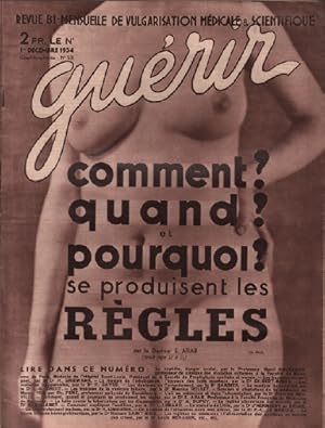 Guerir / revue bi-mensuelle de vulgarisation médicale & scientifique / sixieme année n° 53