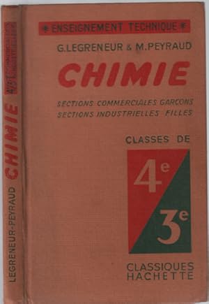 Chimie : classes de 4e et 3e