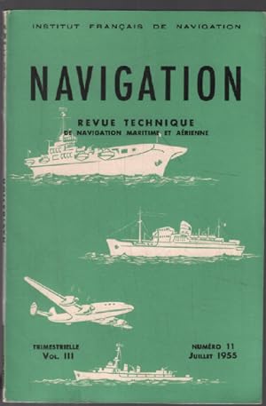 Revue technique de navigation maritime et aérienne n° 11