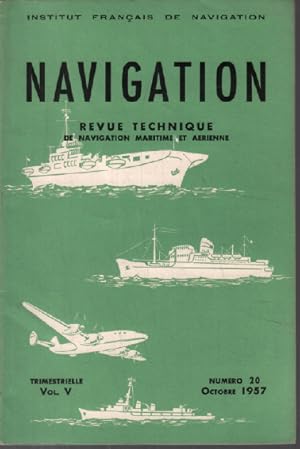 Revue technique de navigation maritime et aérienne n° 20