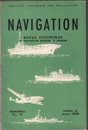 Revue technique de navigation maritime et aérienne n° 23