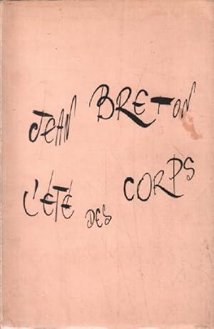 L'été des corps/ couverture de moretti/ EO