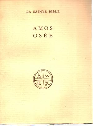 Amos , osée