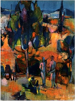 CATALOGUE NICOLAS 1964. Peintures de Claude SCHURR : Les sept peches capitaux.