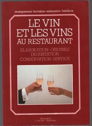 Le vin et les vins au restaurant