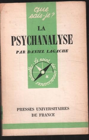 La psychanalyse / que sais je ?