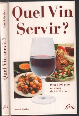 Quel vin servir ?