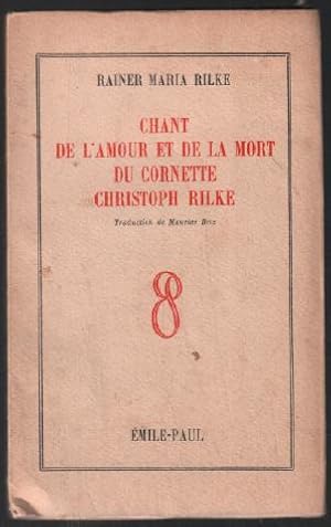 Chant Lamour Mort Cornette Abebooks - 