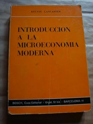 Introducción a la microeconomía moderna