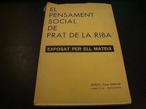 El pensament social de Prat de la Riba exposat per ell mateix