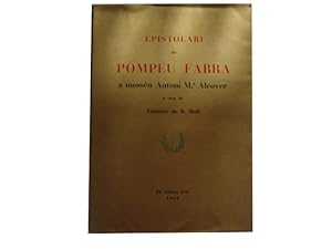 Epistolari de Pompeu Fabra a mossèn Antoni M.ª Alcover