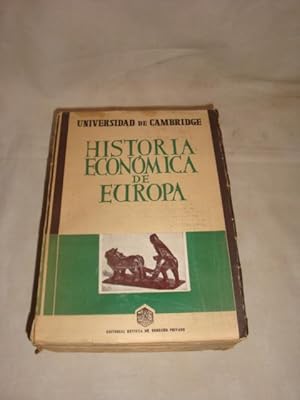 Historia económica de Europa. Tomo 1: La vida agraria en la Edad Media