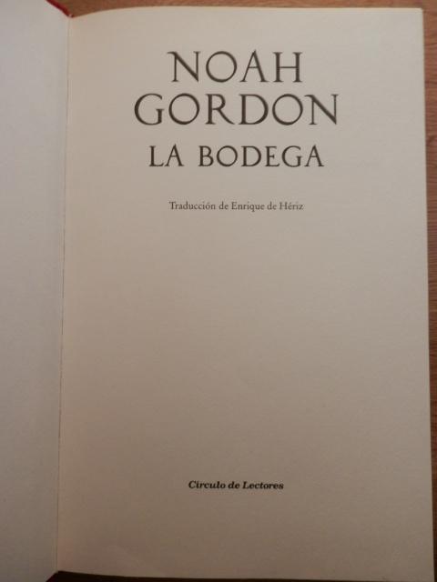 La bodega - Noah Gordon