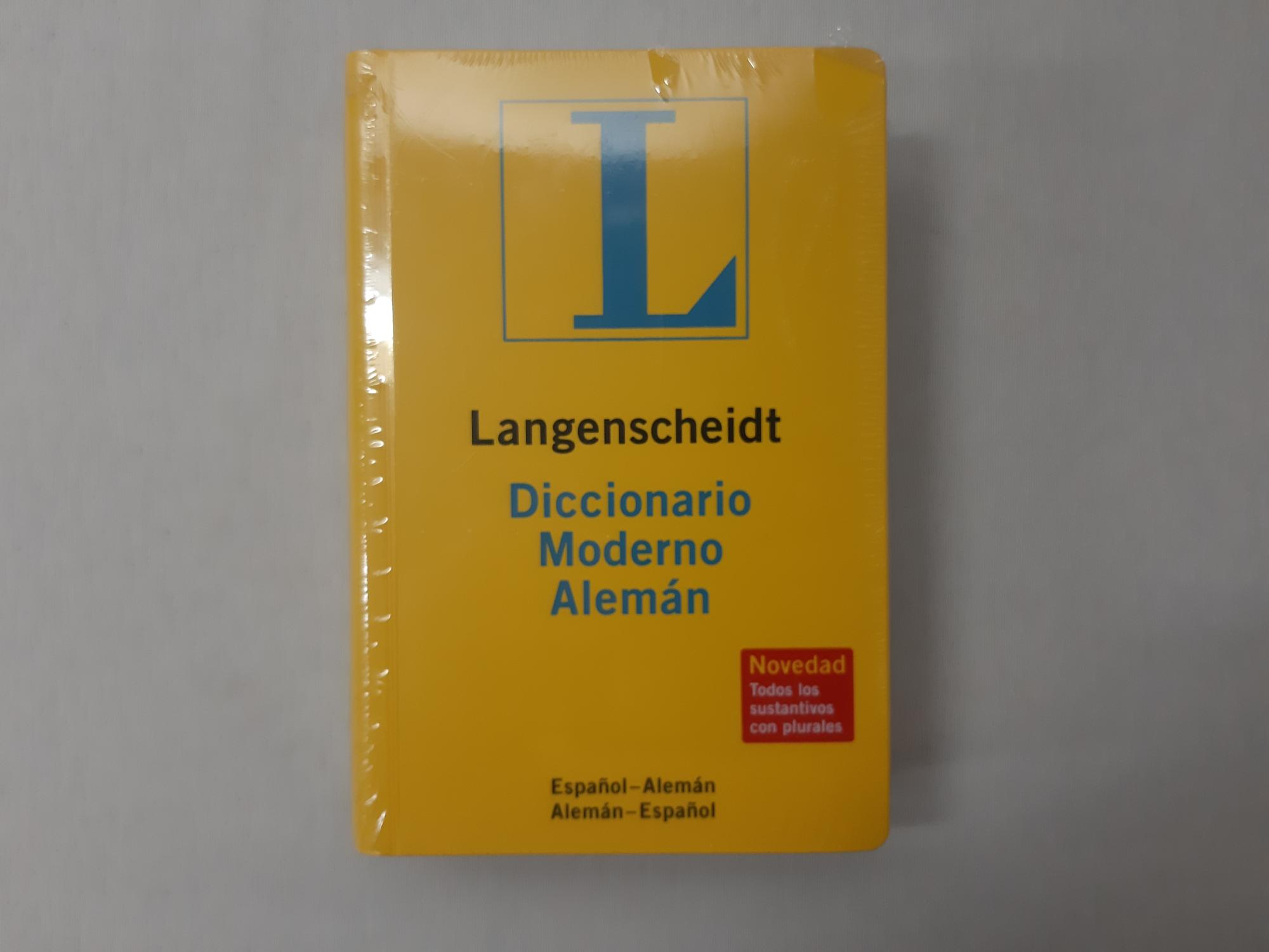 LANGENSCHEIDT DICCIONARIO MODERNO ALEMAN - Langenscheidt-Redaktion (Berlin)