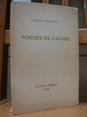 POESIES DE CAVAFIS