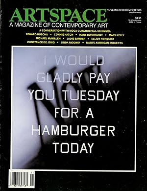 Artspace: a magazine of contemporary art Vol. 15, no. 1, November-December 1990