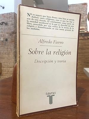 Sobre la religión. Descripción y teoría. Prólogo de José Luis L. Aranguren.