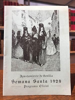 Semana Santa [de Sevilla] 1928. Programa oficial.