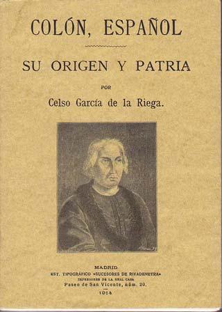 Colón español : su origen y patria