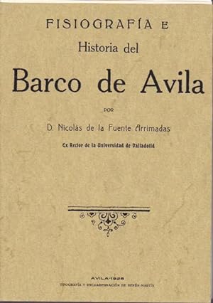 FISIOGRAFIA E HISTORIA DEL BARCO DE AVILA