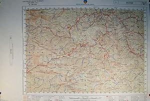 POTES - CANTABRIA. Mapa a Escala 1: 50.000. Cartografía Militar de España: Serie L Hoja nº 16-6 (81)