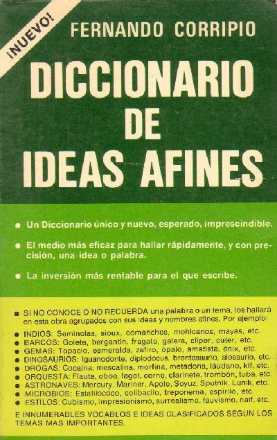 diccionario ideas afines corripio