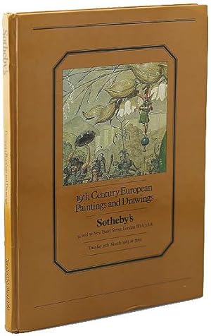 NINETEENTH CENTURY EUROPEAN PAINTINGS AND DRAWINGS