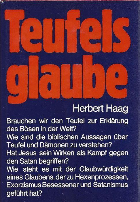 Teufelsglaube: Mit Beitr. v. Katharina Elliger, Bernhard Lang u. a..