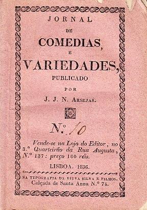 Jornal de comedias e variedades. N.º 10. Volume III. Parte segunda.