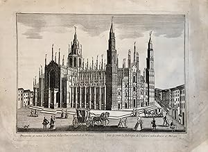 Prospeto di tutta la Fabrica della Chiesa Catedrale a Milano