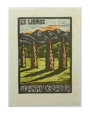 Ex Libris Johnny Kohler.