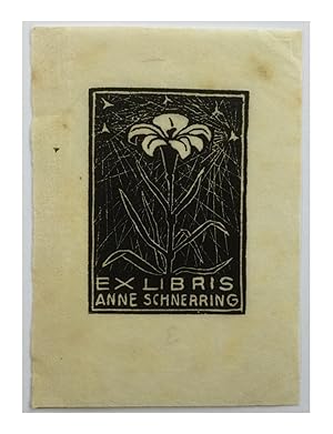 Ex Libris Anne Schnerring.