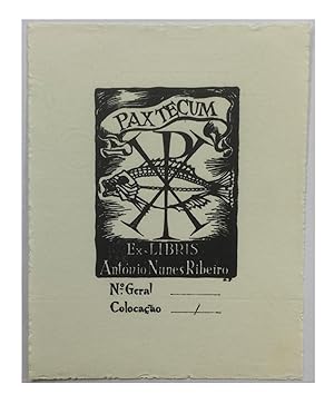 Ex Libris António Nunes Ribeiro.