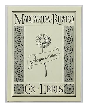 Ex-Libris Margarida Ribeiro.