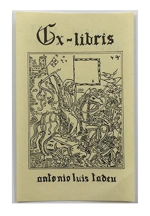 Ex-Libris Antonio Luis Tadeu.