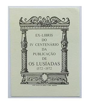 Ex-Libris do IV centenário da publicação de Os Lusíadas 1572-1972.