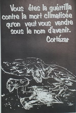 "VOUS ÊTES LA GUERRILLA / MAI 68" / Vous êtes la guerrilla contre la mort climatisée qu'on veut v...