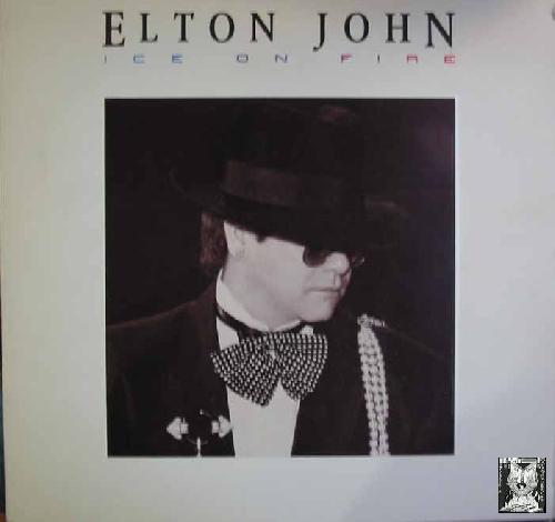 Antiguo vinilo - Old Vinyl .- ELTON JOHN; ICE ON FIRE.