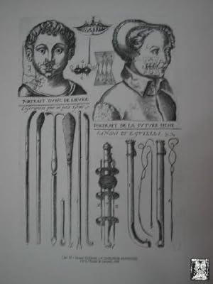 Grabado : Jacques Guillemin. La Chirurgie Françoise. EL GRABADO EN LA HISTORIA DE LA MEDICINA. Ci...