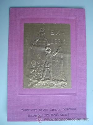EXLIBRIS D' EN JOSEPH BASA, DE BARCELONA