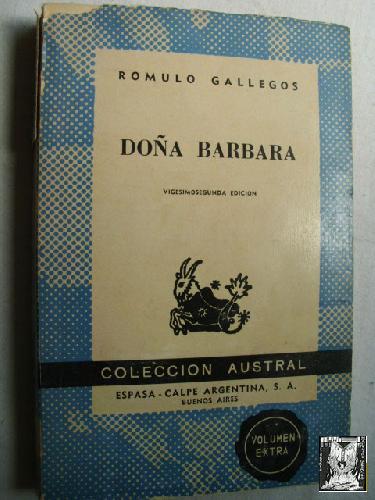 Doña Bárbara.