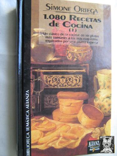 1080 recetas de cocina I