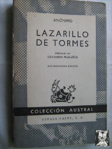 Lazarillo de Tormes